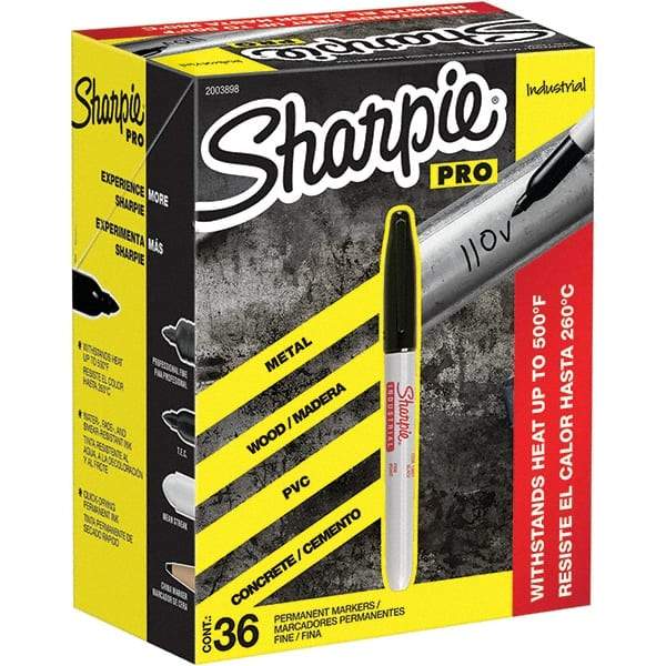 Sharpie - Markers & Paintsticks Type: Permanent Color: Black - Americas Tooling