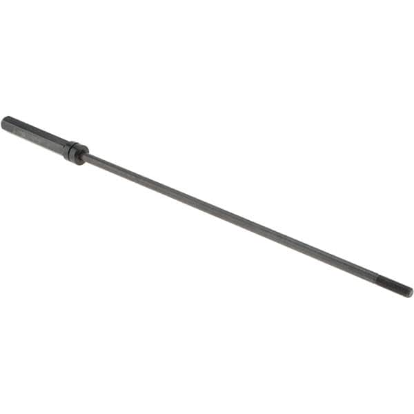 Dorian Tool - 23-1/2" OAL, 5-1/2" Hex Length, 1-3/4" Bar Length, 7/16-20 Milling Machine Drawbar - Compatible with Bridgeport 2J Variable Speed Head Mills - Americas Tooling