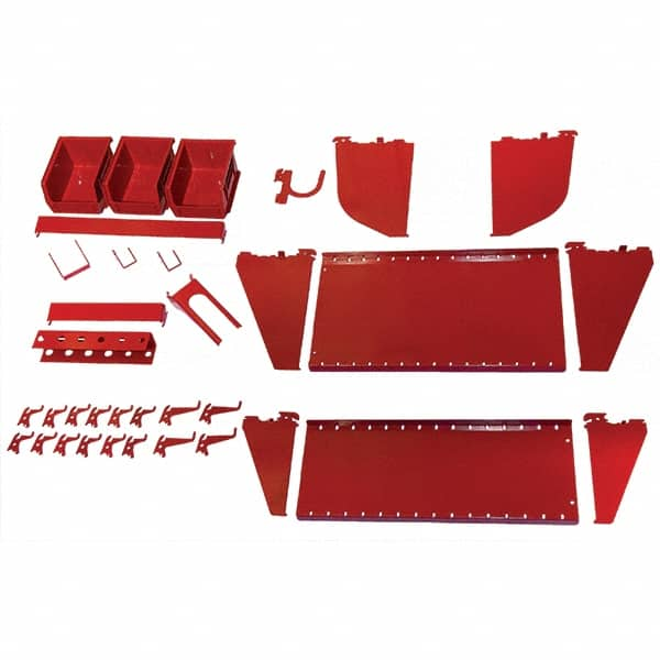 Wall Control - Peg Board Accessories Type: Wall Mounted Storage For Use With: Wall Control Industrial Pegboard - Americas Tooling