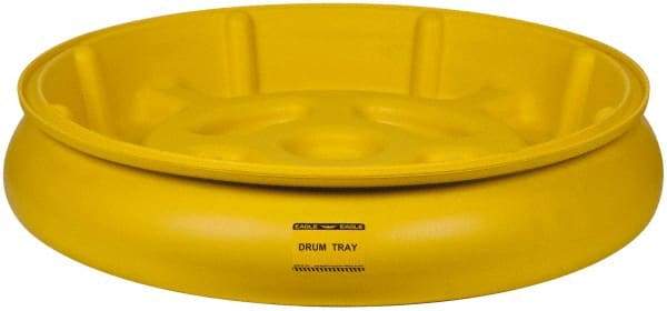 Eagle - 10 Gal Sump, 1,000 Lb Capacity, 1 Drum, Plastic Drum Tray - 6" High - Americas Tooling