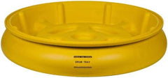 Eagle - 10 Gal Sump, 1,000 Lb Capacity, 1 Drum, Plastic Drum Tray - 6" High - Americas Tooling