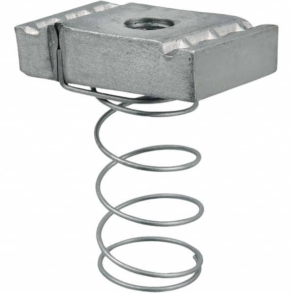 Thomas & Betts - Framing Channel & Strut Accessories Type: Spring Strut Nut For Use With: 1-1/2" Deep Channels - Americas Tooling