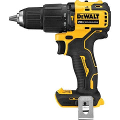 DeWALT - 20 Volt 1/2" Plastic Ratcheting Chuck Cordless Hammer Drill - 28500 BPM, 1650 RPM, Reversible - Americas Tooling