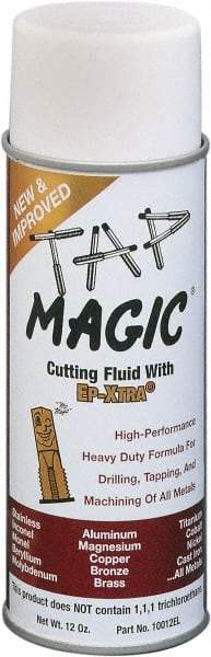 Tap Magic - Tap Magic EP-Xtra, 12 oz Aerosol Cutting & Tapping Fluid - Semisynthetic - Americas Tooling