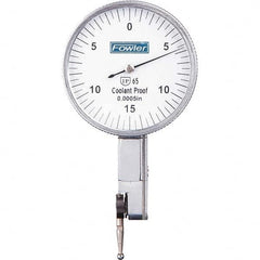 Fowler - Dial Test Indicators Maximum Measurement (Decimal Inch): 0.0300 Dial Graduation (Decimal Inch): 0.000500 - Americas Tooling