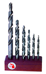 6 Pc. M42 Step Drill Set for Cap Set - Americas Tooling