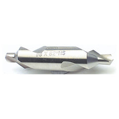 #3 × 2″ OAL 82 Degree HSS Plain Combined Drill and Countersink Uncoated - Americas Tooling