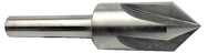 1" Size-1/2" Shank-82° 4 Flute Machine Countersink - Americas Tooling