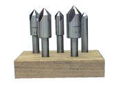 5 pc. HSS 90 Degree Countersink Set - Americas Tooling