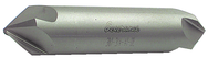 3/8" Size-2-1/2" OAL-60° 2/4 Flute Double End 3N1 Drill Point Countersink CBD - Americas Tooling