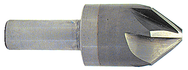 1" Size-1/2" Shank-120° 6 Flute Chatterless Countersink - Americas Tooling