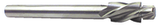 #5 Screw Size-4-1/8 OAL-HSS-Straight Shank Capscrew Counterbore - Americas Tooling