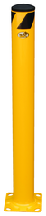 Bollards - Indoors/outdoors to protect work areas, racking and personnel - Powder coated safety yellow finish - Molded rubber caps are removable - Americas Tooling