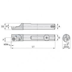 CCBI25045R CARBIDE SHANK BORING BAR - Americas Tooling