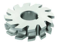 3/32 Radius - 2-1/4 x 3/8 x 1 - HSS - Concave Milling Cutter - 16T - TiAlN Coated - Americas Tooling