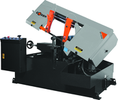 #MH-460M - 9" x 18" Manual Swivel Header Mitering Horizontal Bandsaw - 2HP - Americas Tooling