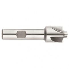 3/8" Radius - 1-1/4 x 7/8" Shank - Cobalt - Corner Rounding EM - 4 FL Uncoated - Americas Tooling