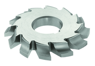 1/8 Radius - 2-1/2 x 1/4 x 1 - HSS - Right Hand Corner Rounding Milling Cutter - 14T - TiN Coated - Americas Tooling