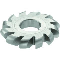 5/8 Radius - 4-1/2 x 1-1/4 x 1-1/4 - HSS - Convex Milling Cutter - Standard Diameter - 10T - TiAlN Coated - Americas Tooling