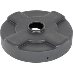 Drum Recycling Lid 30 Gal Drum Black - Exact Industrial Supply