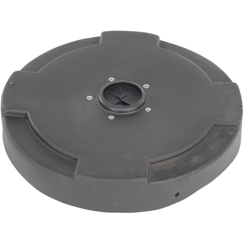 Drum Recycling Lid Flaps 55 Gal Black - Exact Industrial Supply