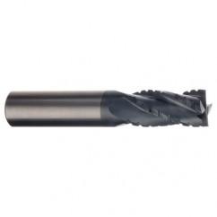 1" Dia. -  4" OAL - Carbide Roughing - End Mill-AlTiN - 4 FL - Americas Tooling