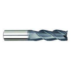 1/2" Dia. - 5/8" LOC - 2-1/2" OAL - .030 Radius 3 FL Carbide S/E HP End Mill-AlTiN - Americas Tooling