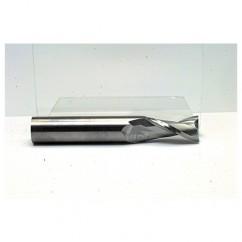 6mm Dia. x 63mm Overall Length 2-Flute Square End Solid Carbide SE End Mill-Round Shank-Center Cut-AlTiN - Americas Tooling