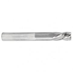 1/4 Dia. x 6 Overall Length 4-Flute Square End Solid Carbide SE End Mill-Round Shank-Center Cut-Uncoated - Americas Tooling