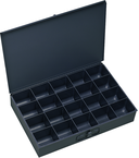 18 x 12 x 3'' - 20 Compartment Steel Boxes - Americas Tooling