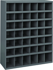 42 x 12 x 33-3/4'' (42 Compartments) - Steel Compartment Bin Cabinet - Americas Tooling