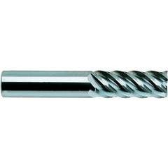 1/2-1/2-1-1/4-3 R.030 5Fl Reg SE H-45 R.030 CBD TiAlN-Futura Coated End Mill - Americas Tooling