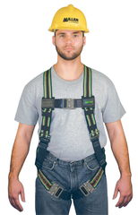 Miller Duraflex Ultra Harness w/Duraflex Stretchable Webbing; Friction Buckle Shoulder Straps & Quick Connect Leg & Chest Straps - Americas Tooling