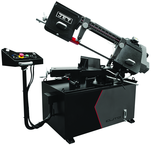 8 x 13" Mitering Bandsaw 45° Right Head Movement; Variable 80-310 Blade Speeds (SFPM) 30" Bed Height; 1-1/2HP; 115/230V; 1PH CSA/UL Certified Motor Prewired 115V - Americas Tooling