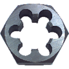 12.0 × 1.25 / Carbon Steel Metric Thread Hexagon Die - Americas Tooling