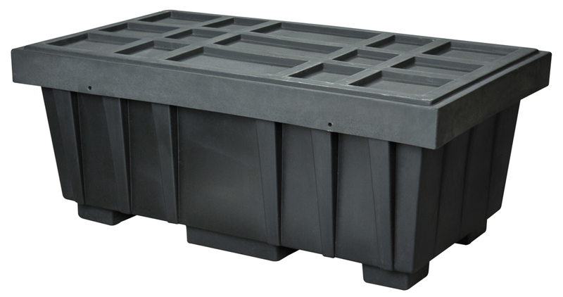 110 GAL SPILL KIT BOX BLACK W/COVER - Americas Tooling