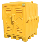 4 DRUM ALL POLY OUTDOOR STORAGE BUIL - Americas Tooling