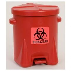 6 GAL POLY BIOHAZ SAFETY WASTE CAN - Americas Tooling