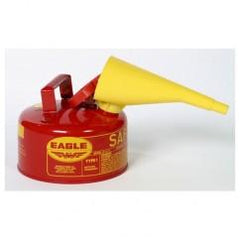 1 GAL TYPE I SAFETY CAN W/FUNNEL - Americas Tooling