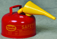 2 GAL TYPE I SAFETY CAN W/FUNNEL - Americas Tooling