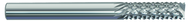 1/4 x 1 x 1/4 x 3 Solid Carbide Router - End Mill Style - Americas Tooling