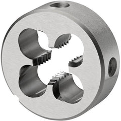 ‎7/16-14 UNC 30 mm OD HSS Adjustable Die - Series F120 - Exact Industrial Supply