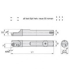 QCBI50085R CARBIDE SHANK BORING BAR - Americas Tooling