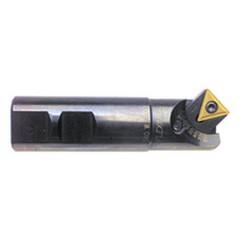 3/4" Dia- 10°-80° - Indexable Countersink & Chamfering Tool - Americas Tooling