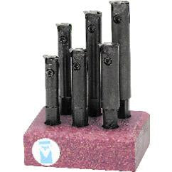 APT High Performance Indexable 6 Piece Boring Bar Set - Right Hand 1/2'' Shank - Americas Tooling