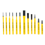 12PC PUNCH AND CHISEL SET - Americas Tooling