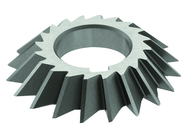 5 x 3/4 x 1-1/4 - HSS - 60 Degree - Right Hand Single Angle Milling Cutter - 24T - TiAlN Coated - Americas Tooling