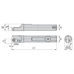 QSBI37555L STEEL SHANK BORING BAR - Americas Tooling