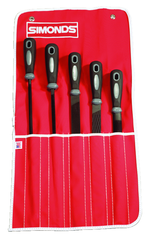 5 Pc. Hand File Set - 8" Bastard Cut - Americas Tooling