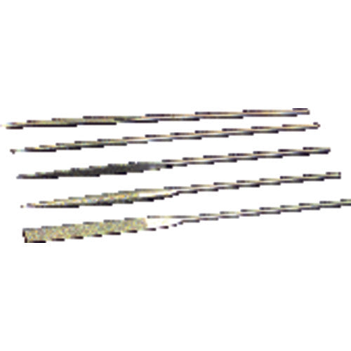 ‎5 Pieces 2″ Diamond Length-5-1/2″ Overall Length - Med Grit - Diamond Needle File Set - Americas Tooling